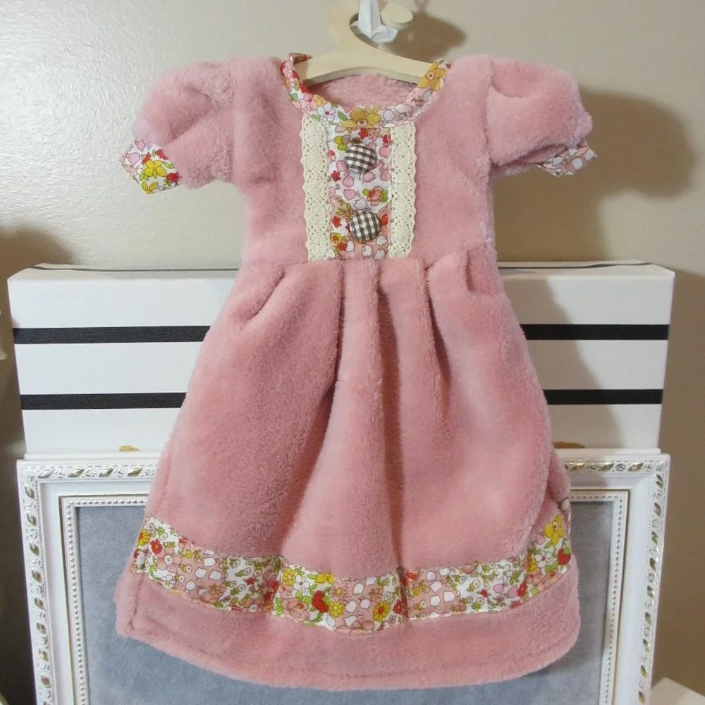 Pink Dress Hand Towel
